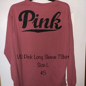 VS Pink Long Sleeve T-Shirt